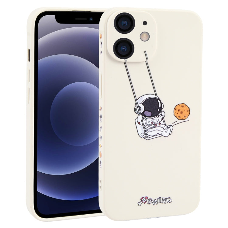Custodia TPU con motivo astronauta per iPhone