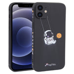 Custodia TPU con motivo astronauta per iPhone