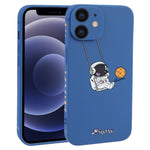 Custodia TPU con motivo astronauta per iPhone