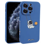 Custodia TPU con motivo astronauta per iPhone