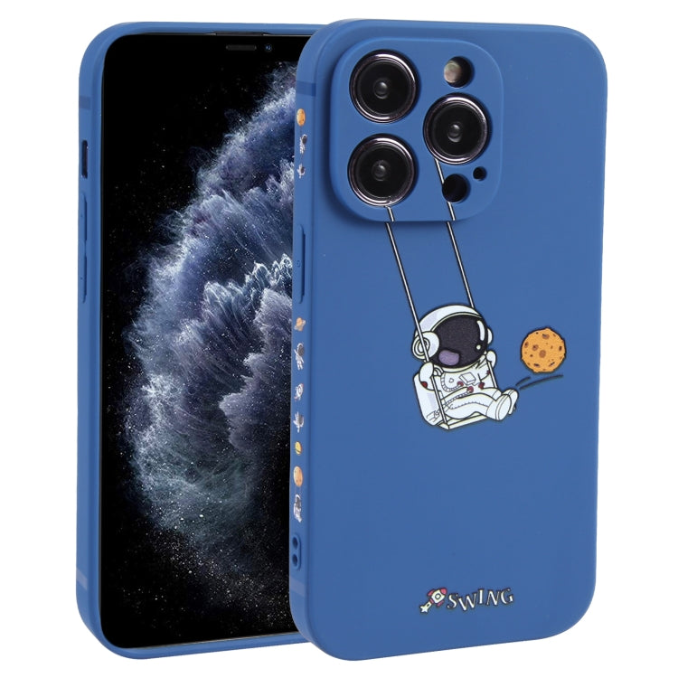 Custodia TPU con motivo astronauta per iPhone