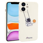 Custodia TPU con motivo astronauta per iPhone