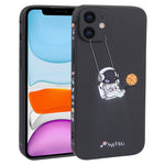 Custodia TPU con motivo astronauta per iPhone