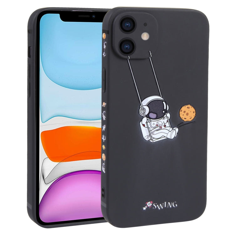 Custodia TPU con motivo astronauta per iPhone