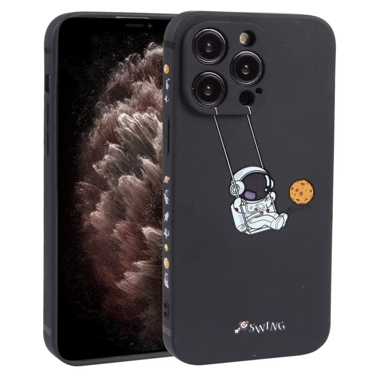 Custodia TPU con motivo astronauta per iPhone