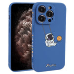 Custodia TPU con motivo astronauta per iPhone
