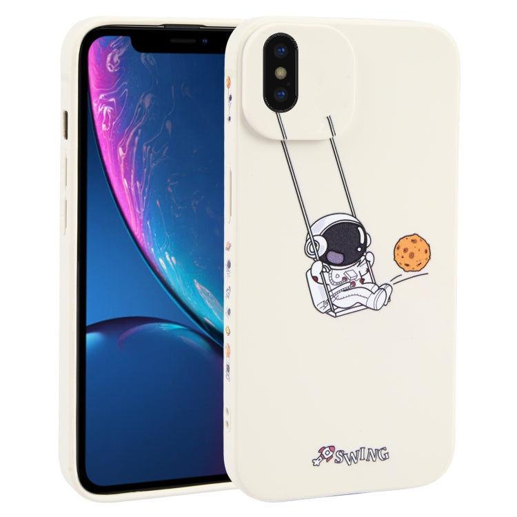 Custodia TPU Astronauta per iPhone XS/XR/8 Plus