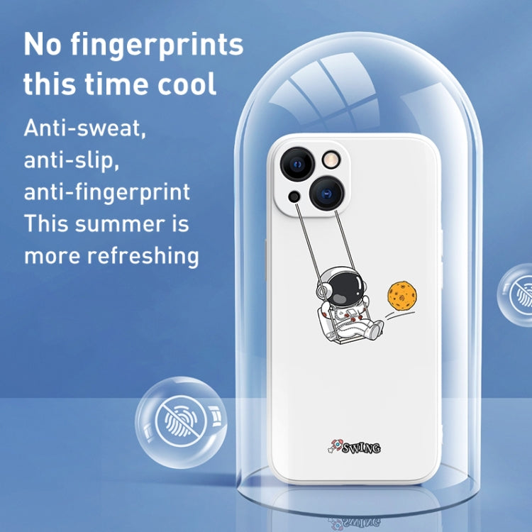 Custodia TPU con motivo astronauta per iPhone