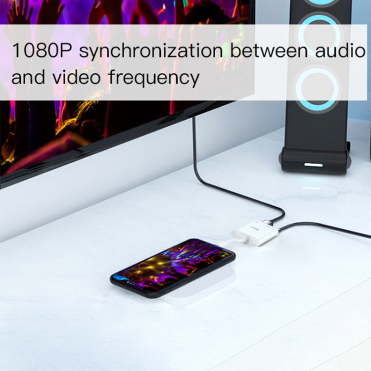 Adattatore audio video Yesido 8 pin a HDMI 1080P