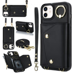 Custodia con cerniera per iPhone 12 e 11