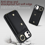 Custodia con cerniera per iPhone 12 e 11