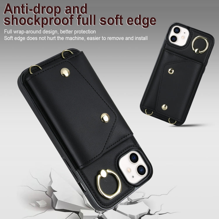 Custodia con cerniera per iPhone 12 e 11
