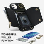 Custodia con cerniera per iPhone 12 e 11