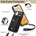 Custodia con cerniera per iPhone 12 e 11