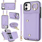 Custodia con cerniera per iPhone 12 e 11