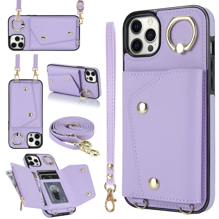 Custodia con cerniera per iPhone 12 e 11