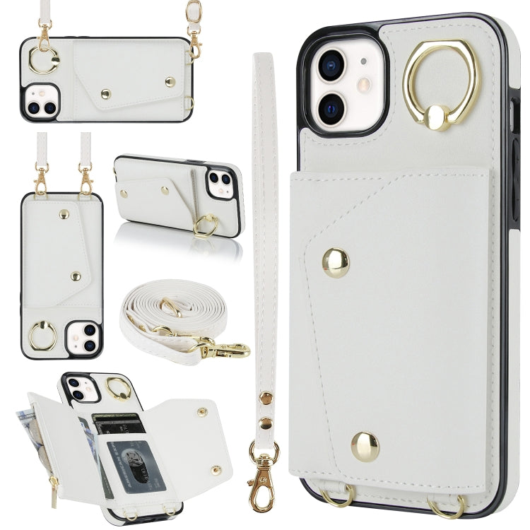 Custodia con cerniera per iPhone 12 e 11