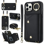 Custodia con cerniera per iPhone 12 e 11