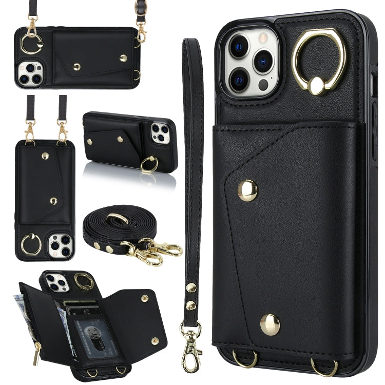 Custodia con cerniera per iPhone 12 e 11