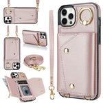 Custodia con cerniera per iPhone 12 e 11