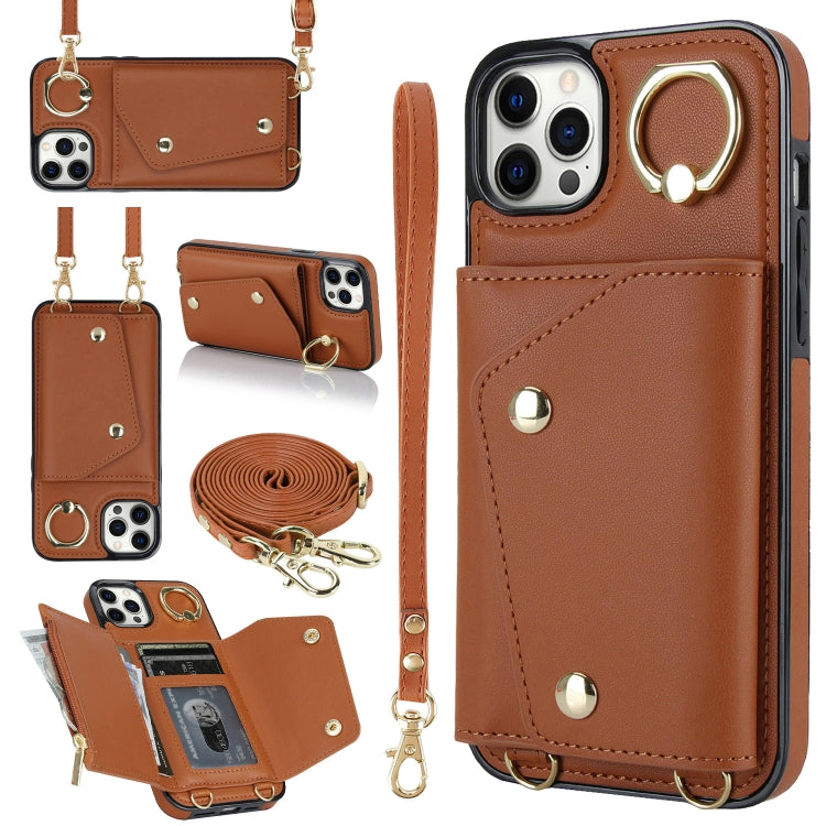 Custodia con cerniera per iPhone 12 e 11