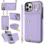Custodia con cerniera per iPhone 12 e 11