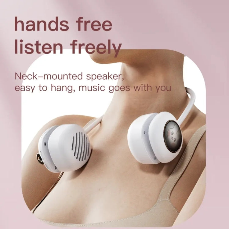 T5 Altoparlante Bluetooth portatile senza fili appeso al collo USB