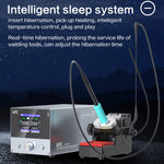 Stazione di saldatura doppia intelligente i2C 3SCN con base RS100, A Set, B Set