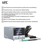 Stazione di saldatura doppia intelligente i2C 3SCN con base RS100, A Set, B Set