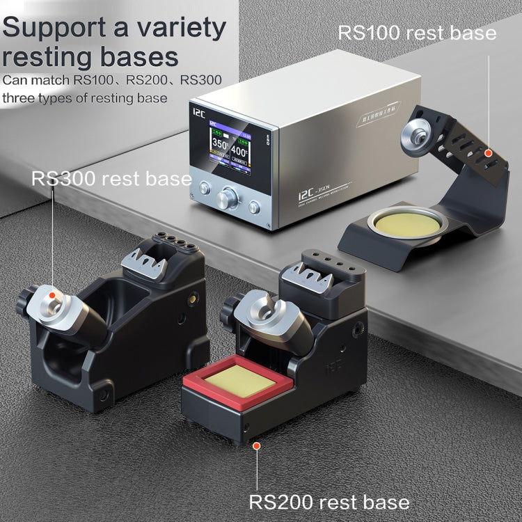 Stazione di saldatura doppia intelligente i2C 3SCN con base RS100, A Set, B Set