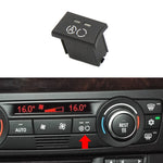 Per BMW Serie 1 / Serie 3 / X1 / X3 Pulsante interruttore pannello climatizzatore per auto con guida a sinistra, Air Volume Key Without OFF, Air Volume Key With OFF, AUTO Key, A Key, Snow Key