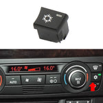 Per BMW Serie 1 / Serie 3 / X1 / X3 Pulsante interruttore pannello climatizzatore per auto con guida a sinistra, Air Volume Key Without OFF, Air Volume Key With OFF, AUTO Key, A Key, Snow Key