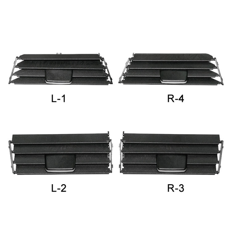 Per il pannello di uscita dell'aria del condizionatore d'aria per auto BMW Serie 3 E90, Grille No. 1, Grille No. 2, Grille No. 3, Grille No. 4