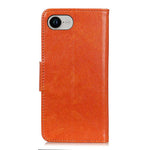 Custodia in pelle texture nappa per iPhone 16 e 15
