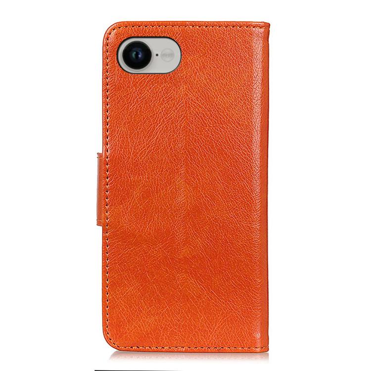 Custodia in pelle texture nappa per iPhone 16 e 15