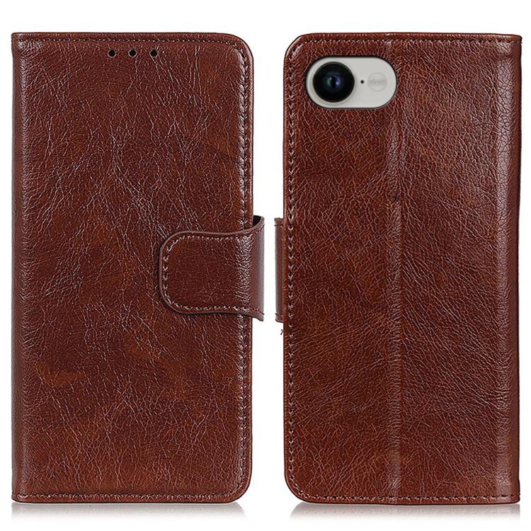 Custodia in pelle texture nappa per iPhone 16 e 15