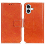 Custodia in pelle texture nappa per iPhone 16 e 15