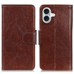 Custodia in pelle texture nappa per iPhone 16 e 15
