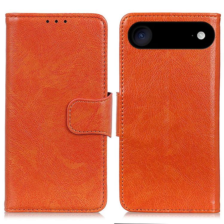 Custodia in pelle texture nappa per iPhone 16 e 15
