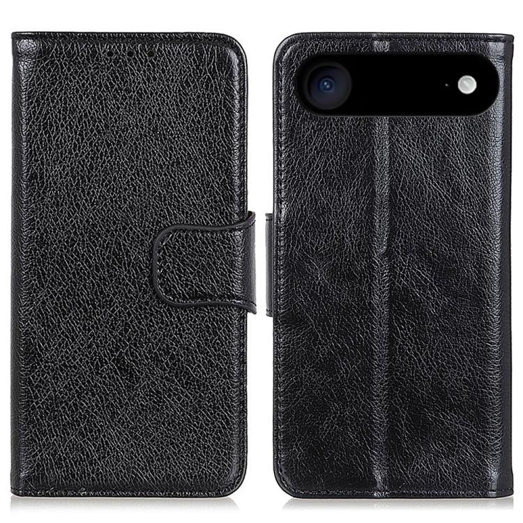Custodia in pelle texture nappa per iPhone 16 e 15