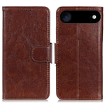 Custodia in pelle texture nappa per iPhone 16 e 15