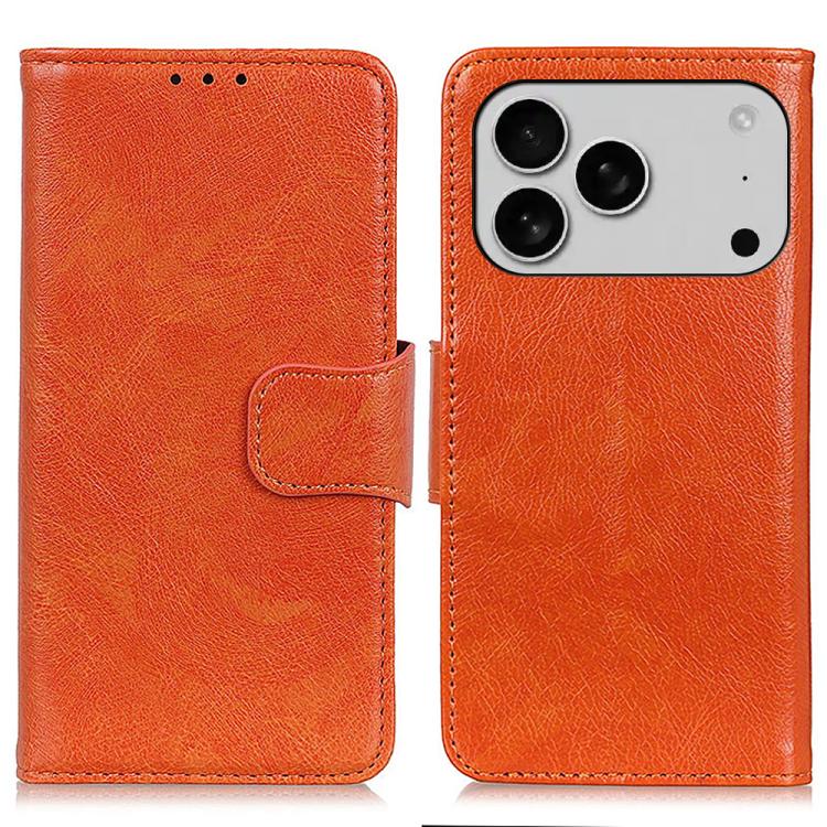 Custodia in pelle texture nappa per iPhone 16 e 15
