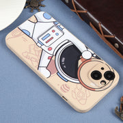 Custodia Spaceman per iPhone XS/XR/8 Plus