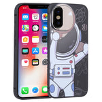 Custodia Spaceman per smartphone iPhone XS XR 8 Plus