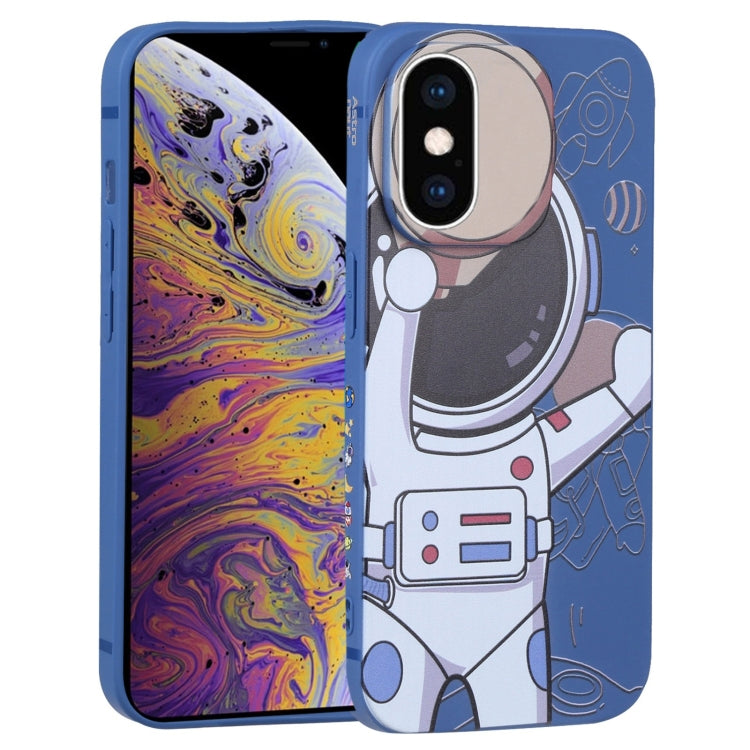 Custodia Spaceman per smartphone iPhone XS XR 8 Plus