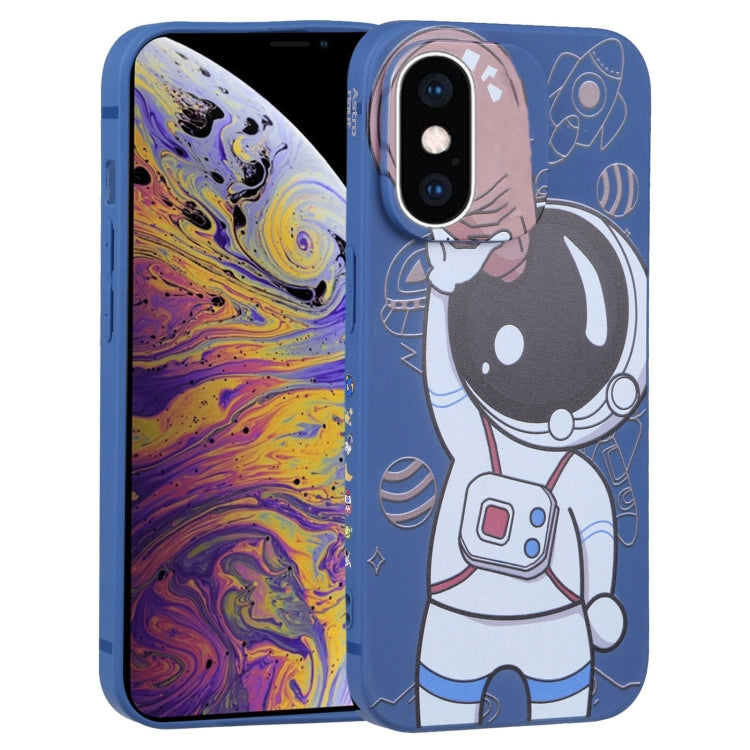 Custodia Spaceman per smartphone iPhone XS XR 8 Plus