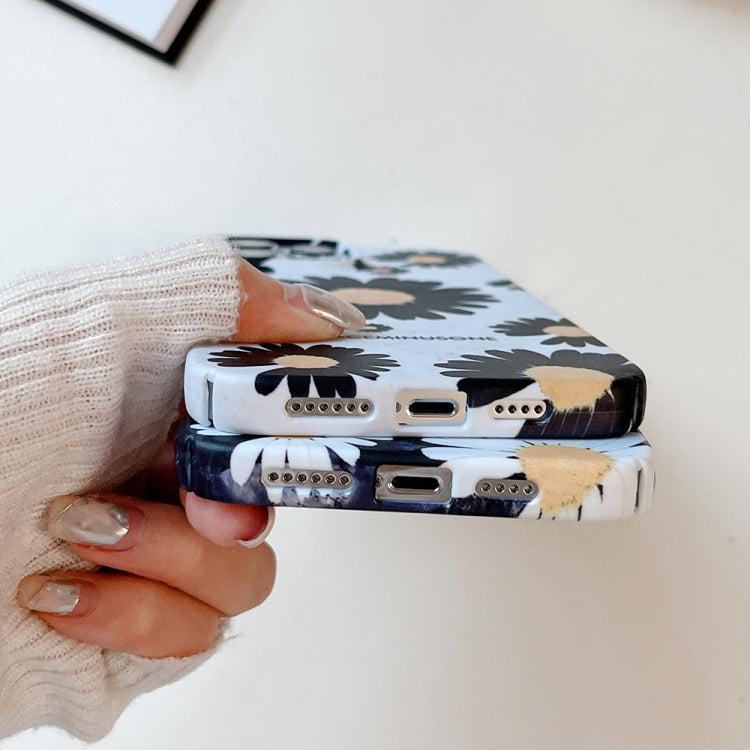 Custodia iPhone con pellicola margherita