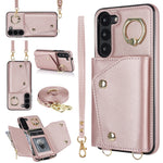 Custodia portafoglio con cerniera per smartphone Samsung Galaxy