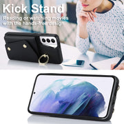 Custodia portafoglio con cerniera per Samsung Galaxy S21 5G