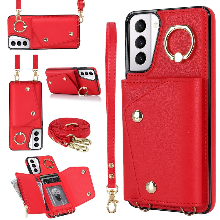 Custodia portafoglio con cerniera per Samsung Galaxy S21 5G